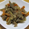 daikanon's cooksnap of when they made ごぼうと豚肉の甘辛煮.