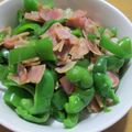 daikanon's cooksnap of when they made お弁当の彩に♥✿ピーマン＆ベーコン炒め✿.