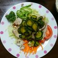 ふわふわマシュマロ's cooksnap of when they made 豚しゃぶのさっぱりきゅうり乗せ.