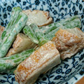 たけなお☆'s cooksnap of when they made 焼きはんぺんとインゲンの梅マヨ和え.