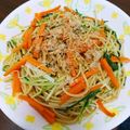 cana226's cooksnap of when they made カルシウムたっぷり！梅じゃこパスタ.