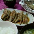 2児ママみきてぃ's cooksnap of when they made 究極の焼肉のたれでオクラ豚巻き.