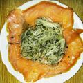 sleazy03's cooksnap of when they made スモークサーモンのカルパッチョ★.