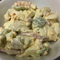 ☆サキママ☆'s cooksnap of when they made 空豆とゆで卵のデリ風サラダ✿.