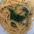 Terchannel's cooksnap of when they made ✿海老とニラのにんにく醤油パスタ✿.