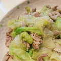 チャンカナママ、's cooksnap of when they made 材料は3つ♪ レタスと豚コマの塩麹炒め.