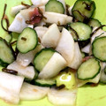 まゆか♥'s cooksnap of when they made 超簡単。大根ときゅうりの塩昆布和え.