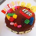5ママ5's cooksnap of when they made LEGO レゴ マシュマロポップ チョコ.