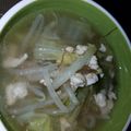 sakurakko's cooksnap of when they made ハマります！白菜のアジアンスープ◇.