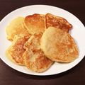 BoleroF's cooksnap of when they made ヘルシー♪お豆腐のふわふわパンケーキ☆.