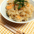 xxあいねxx's cooksnap of when they made 鮭と生姜の炊き込みご飯.