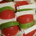 hiconoon's cooksnap of when they made ヘルシー豆腐トマトアボカドのカプレーゼ風.