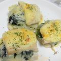 クックB17WE5☆'s cooksnap of when they made 鶏むね肉のクリーミー挟み焼き.