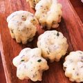 105♡'s cooksnap of when they made 離乳食に☆材料3つでレンジドーナツ.