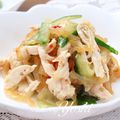 ☆さはまる☆'s cooksnap of when they made ☆簡単☆鶏胸肉と中華くらげの和え物.
