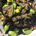 harutama's cooksnap of when they made 彩り☆ひじきの煮物.