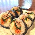 ＊きんもくせい＊'s cooksnap of when they made 本格☆韓国海苔巻き☆キムパ☆.