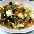 クックIKDMZ5☆'s cooksnap of when they made チンゲン菜と豆腐のオイスター煮☆.