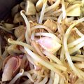 クックyamakyo's cooksnap of when they made ハムともやしときのこのカレー炒め.