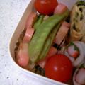 ナナプー's cooksnap of when they made お弁当に☆かまぼこエンドウ☆.