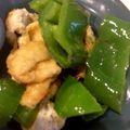 はに333's cooksnap of when they made ピーマンと油揚げのバター醤油ピリ辛炒め.