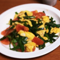ひこさぶろう's cooksnap of when they made トマトとたまごとニラの中華炒め.