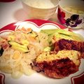 p2xm's cooksnap of when they made キャベツたっぷり♪揚げないメンチカツ！.
