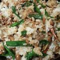 CoffeeCoco's cooksnap of when they made 納豆+もやし+にら♡混ぜご飯.