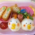 らべだくん's cooksnap of when they made 簡単☆キャラ弁 にわとり v（°∇°）v.