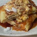 CoffeeCoco's cooksnap of when they made バナナクリームナッツフレンチトースト.