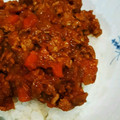 nokonokoi's cooksnap of when they made ひき肉とトマトのドライカレー風.