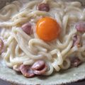 こかている's cooksnap of when they made 簡単カルボナーラうどん.