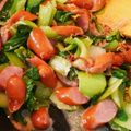 こんあや・Ｕ・'s cooksnap of when they made チンゲン菜とウィンナーの簡単和風炒め.