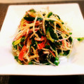 ちーず♡'s cooksnap of when they made カニかまと貝割れの中華和え.