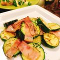☆糖質減らしてます☆'s cooksnap of when they made ズッキーニとベーコンのローズマリーソテー.