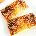 ☆糖質減らしてます☆'s cooksnap of when they made ほんのり甘い★セサミトースト.