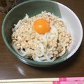 くいしんぼーこ's cooksnap of when they made 釜玉うどん.