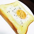 るっかちゃん！'s cooksnap of when they made トロトロ半熟卵のマヨチーズトースト.