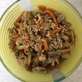 じゅたはは's cooksnap of when they made ごぼうと豚肉の甘辛.