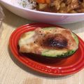 sork's cooksnap of when they made 切って焼くだけ☆簡単アボカドグラタン.