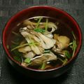 まいちゃん☆★'s cooksnap of when they made しみじみと美味しい三つ葉と舞茸のお吸い物.