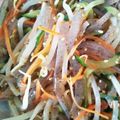 キャラメグ♪'s cooksnap of when they made ゴマたっぷりこんにゃくの塩ナムル.