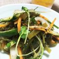 クックZUJM67☆'s cooksnap of when they made ヘルシー【早煮昆布で簡単野菜の和え物】.