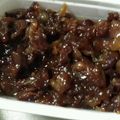 ポポポポポフィ〜♡'s cooksnap of when they made 常備菜♪お弁当にも♪甘辛牛肉の佃煮♪.