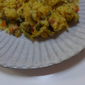 u_rara's cooksnap of when they made 炊飯器で簡単♪野菜たっぷりカレーピラフ.