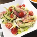 あんちゃんほじ's cooksnap of when they made 水菜と合鴨のマリネサラダ♡.