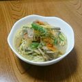 msft5632's cooksnap of when they made リメイク★絶品★豚汁⇒【豚汁ラーメン】♪.