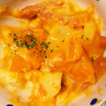 クックEO87OG☆'s cooksnap of when they made かぼちゃとじゃがいものチーズ和え.