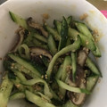 ma___111's cooksnap of when they made しいたけときゅうりの合いまぜ.