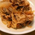 mamichap's cooksnap of when they made 小間切れや切落とし肉deご飯が進む生姜焼.
